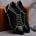 Xeno - Men's Classic Leather Casual Sneakers