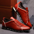 Xeno - Men's Classic Leather Casual Sneakers