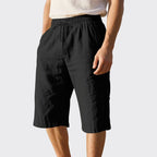 Zayn - Men's Linen Drawstring Casual Shorts