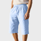 Zayn - Men's Linen Drawstring Casual Shorts