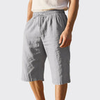 Zayn - Men's Linen Drawstring Casual Shorts
