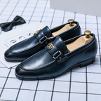 Archer - Men's Low Heel Metal Bit Loafers 2