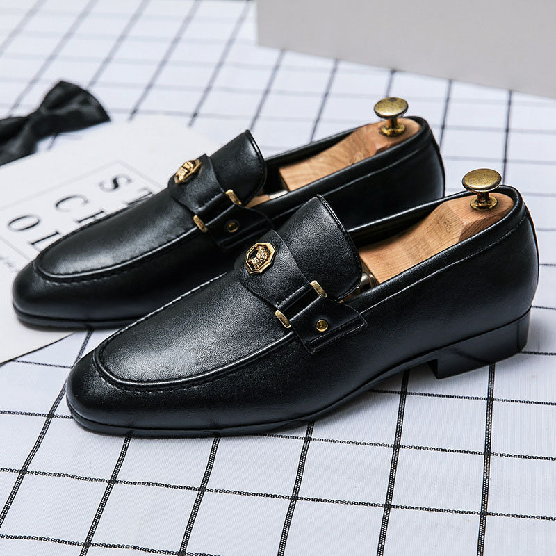 Archer - Men's Low Heel Metal Bit Loafers 3