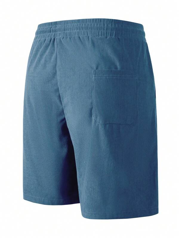Archie - Men's Ribbed Drawstring Shorts