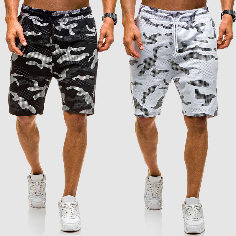 Axel - Men's Camouflage Print Shorts 2