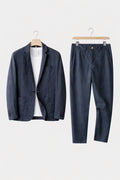 Blake - Men's Linen Blazer and Trouser Set