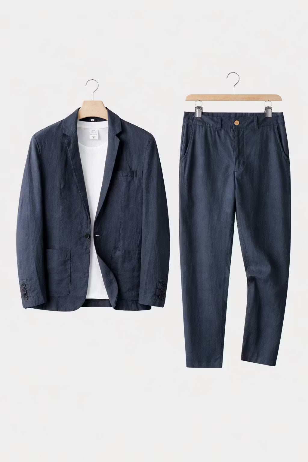 Blake - Men's Linen Blazer and Trouser Set