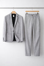 Blake - Men's Linen Blazer and Trouser Set