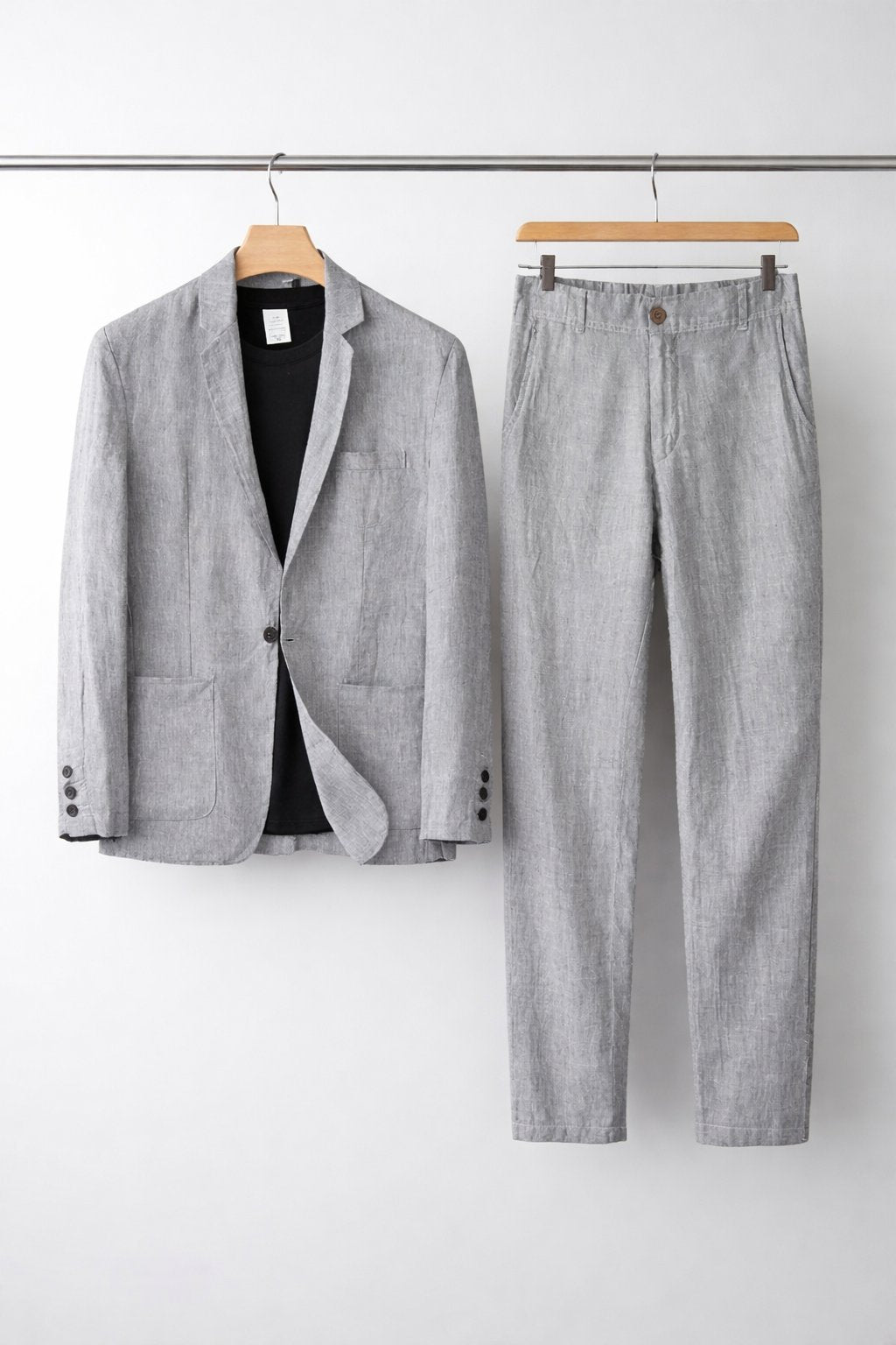 Blake - Men's Linen Blazer and Trouser Set