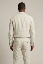 Blake - Men's Linen Blazer and Trouser Set