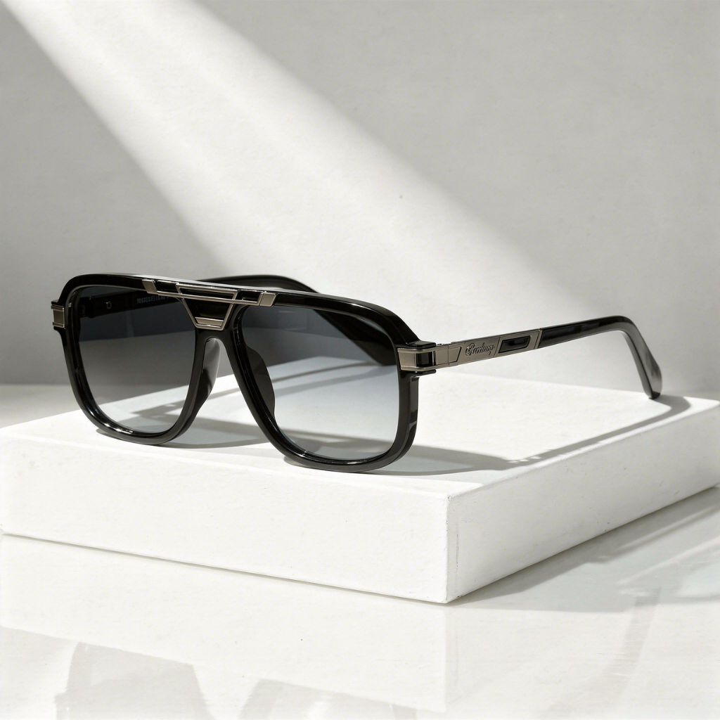 Bondi -  Oversized Square Aviator Sunglasses
