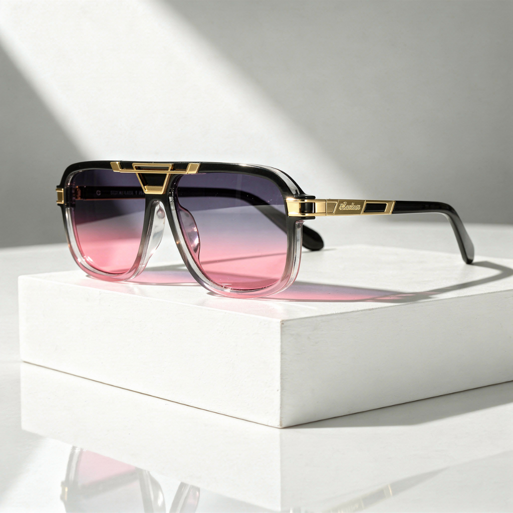 Bondi -  Oversized Square Aviator Sunglasses