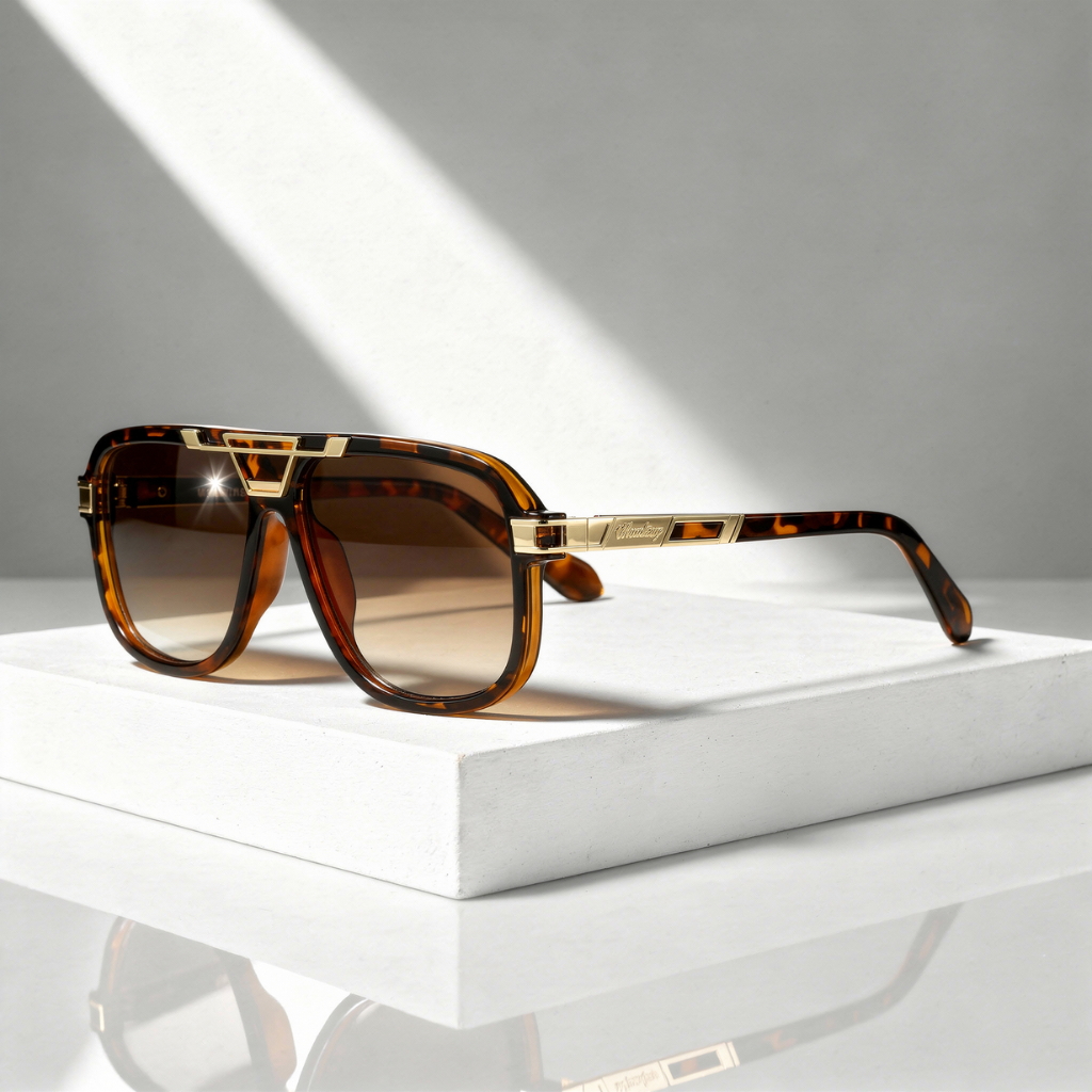 Bondi -  Oversized Square Aviator Sunglasses