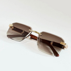 Bondi -  Square Frame Gradient Lens Sunglasses 6