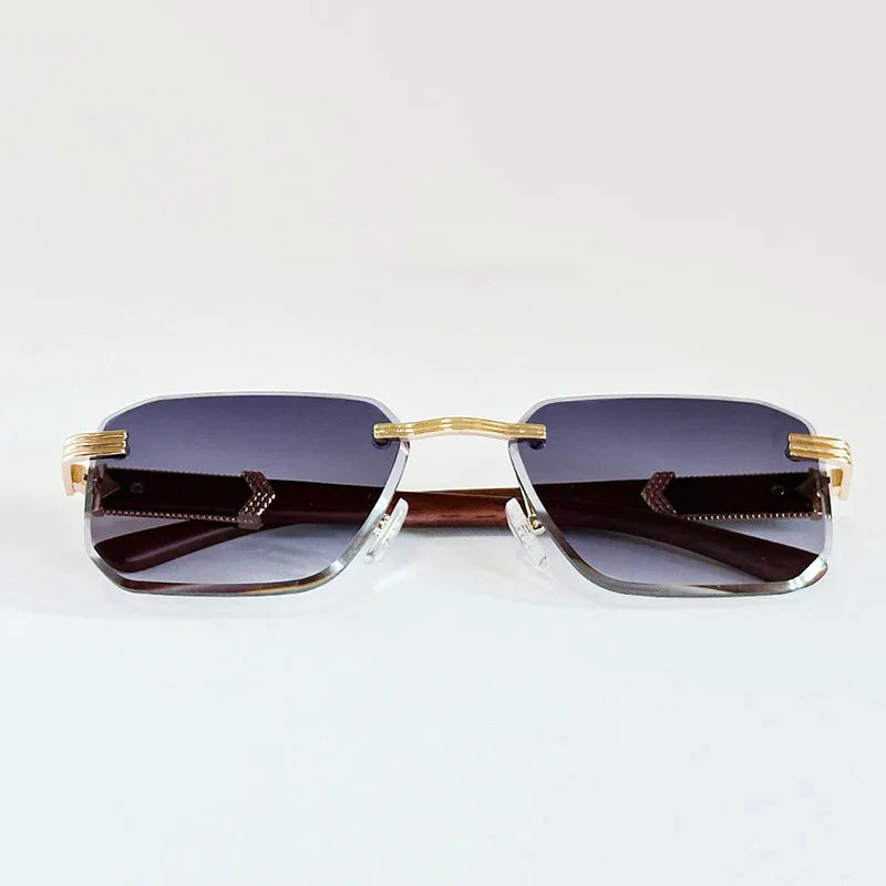 Bondi -  Square Frame Gradient Lens Sunglasses 7