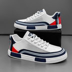 Calvin - Men's Mesh Panel Low-Top Sneakers 1