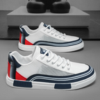 Calvin - Men's Mesh Panel Low-Top Sneakers 2
