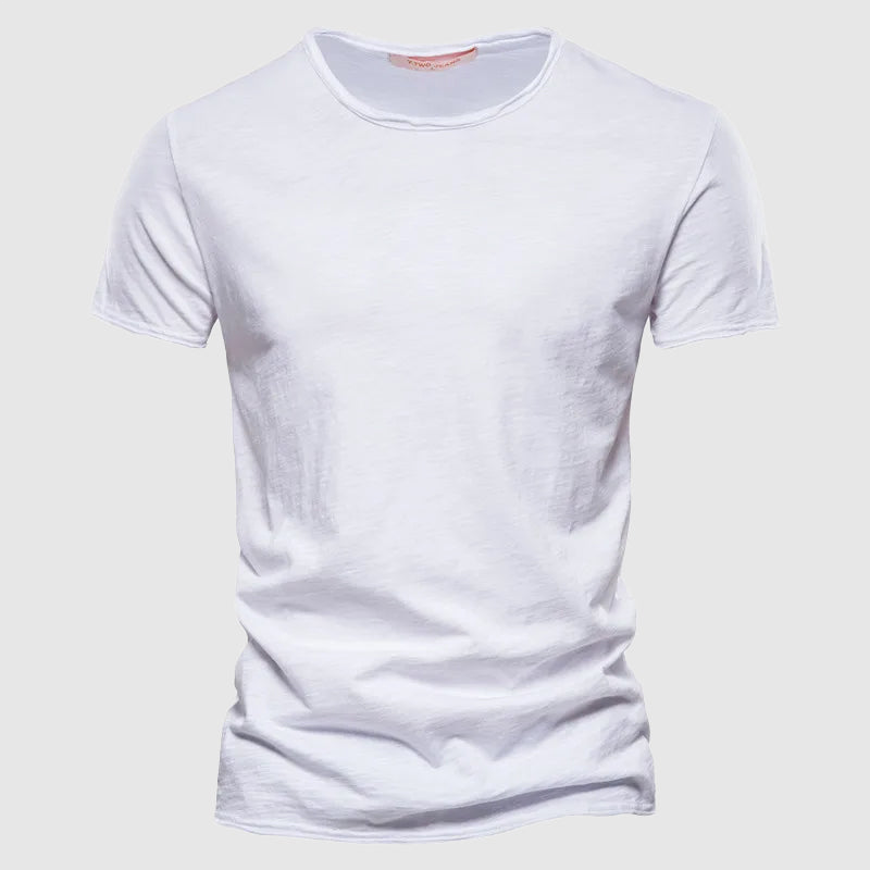 Colton - Men's Cotton Crew Neck Short Sleeve T-Shirt 3
