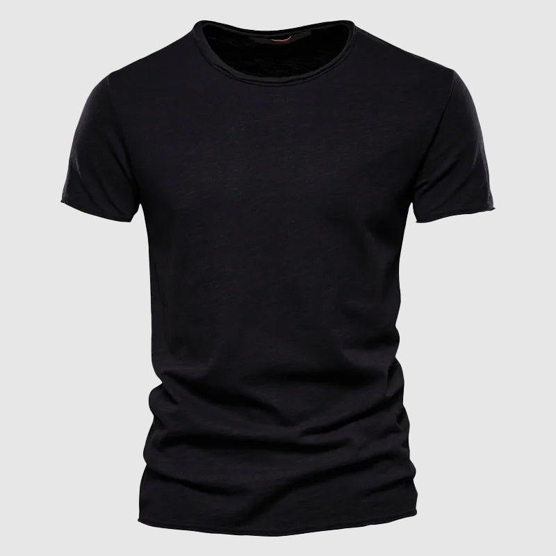 Colton - Men's Cotton Crew Neck Short Sleeve T-Shirt 5