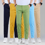Dominic - Men's Slim Fit Cotton Chino Pants 1