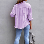 Elise - Women's Floral Print Open-Front Jacket 5