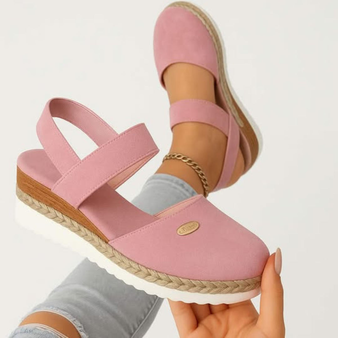 Elsie - Women's Sling-Back Espadrille Sandals