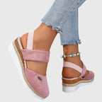 Elsie - Women's Sling-Back Espadrille Sandals