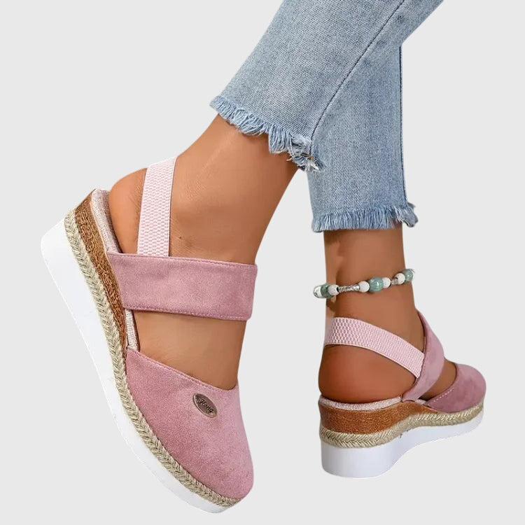 Elsie - Women's Sling-Back Espadrille Sandals