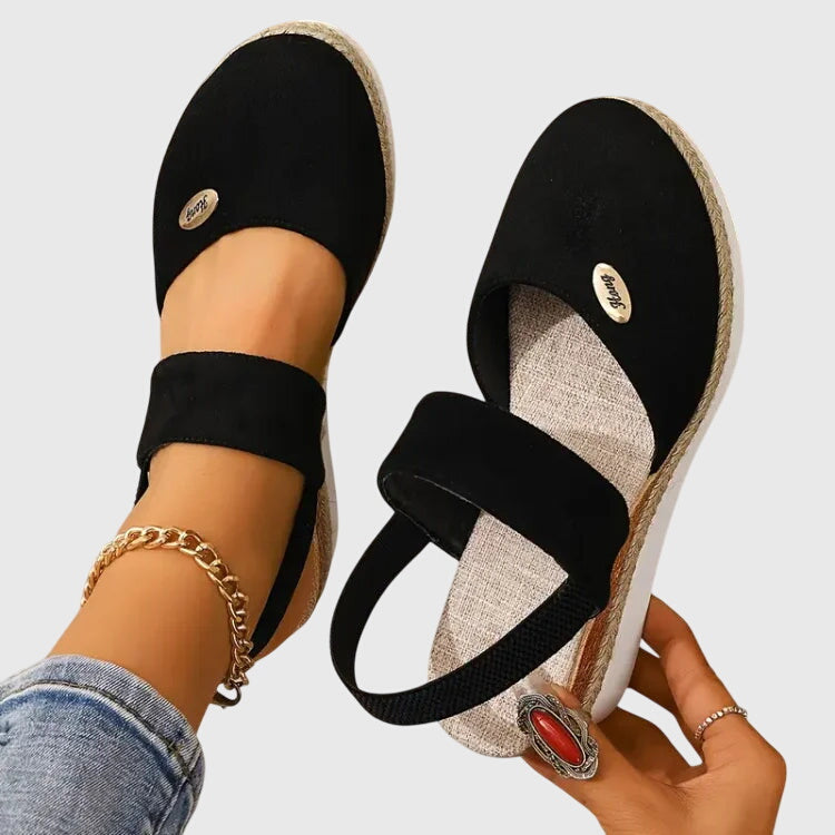 Elsie - Women's Sling-Back Espadrille Sandals