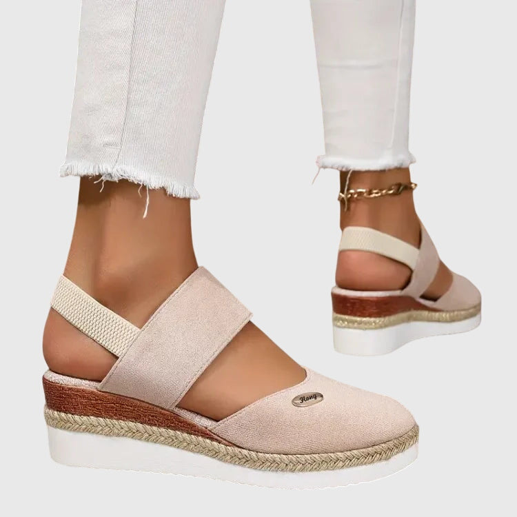 Elsie - Women's Sling-Back Espadrille Sandals