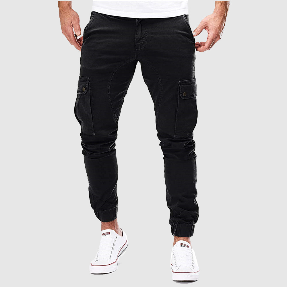 Felix - Men's Tapered Cotton Drawstring Joggers 4