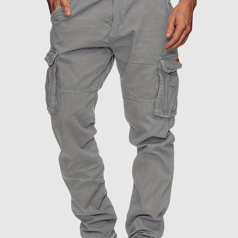 Jack - Men's Multi-Pocket Straight Leg Cargo Pants 1