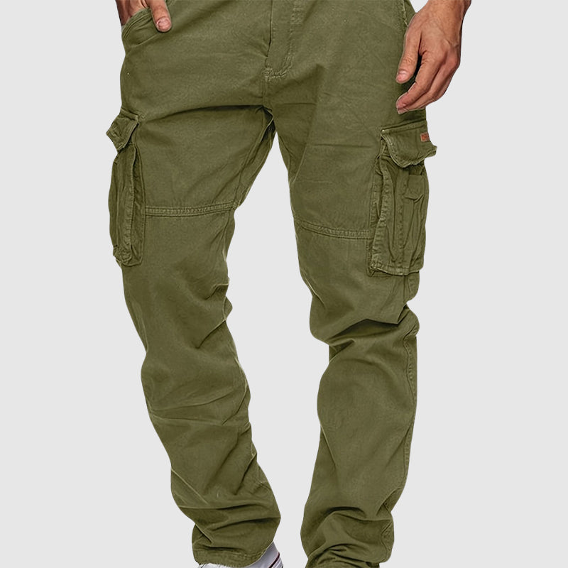 Jack - Men's Multi-Pocket Straight Leg Cargo Pants 4