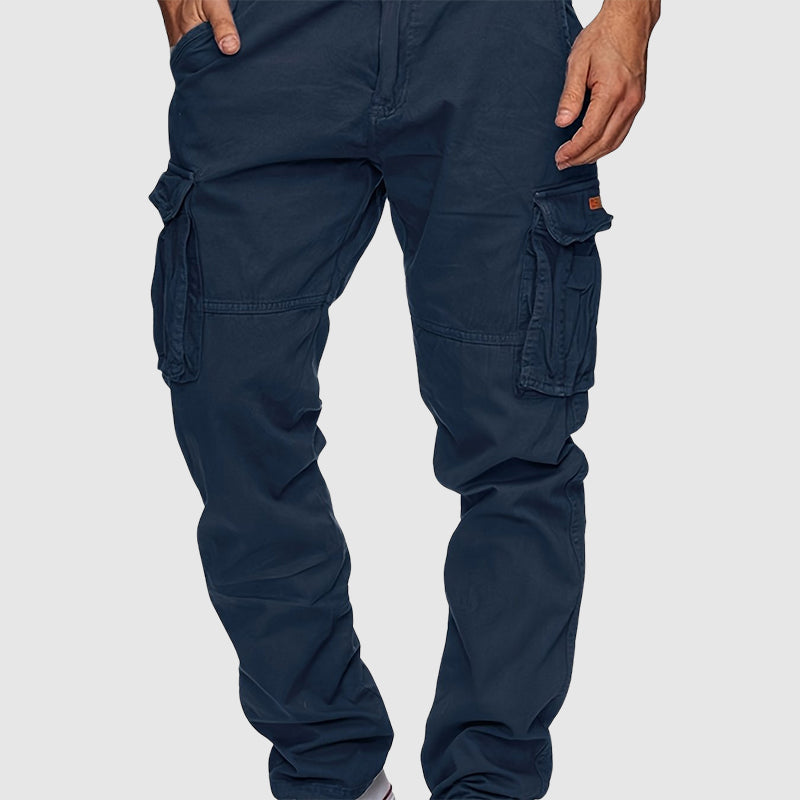 Jack - Men's Multi-Pocket Straight Leg Cargo Pants 5