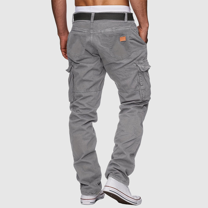 Jack - Men's Multi-Pocket Straight Leg Cargo Pants 8