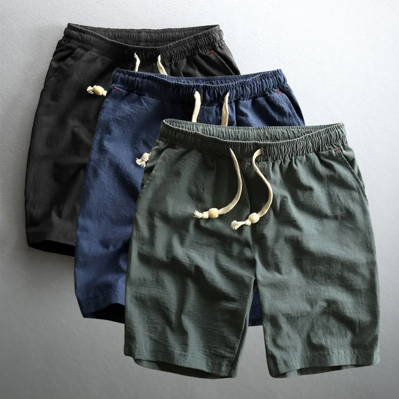 Jose - Men's Cotton Mid-Length Regular Fit Shorts 6