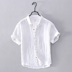 Landon - Men's Linen Button-Down Shirt 2
