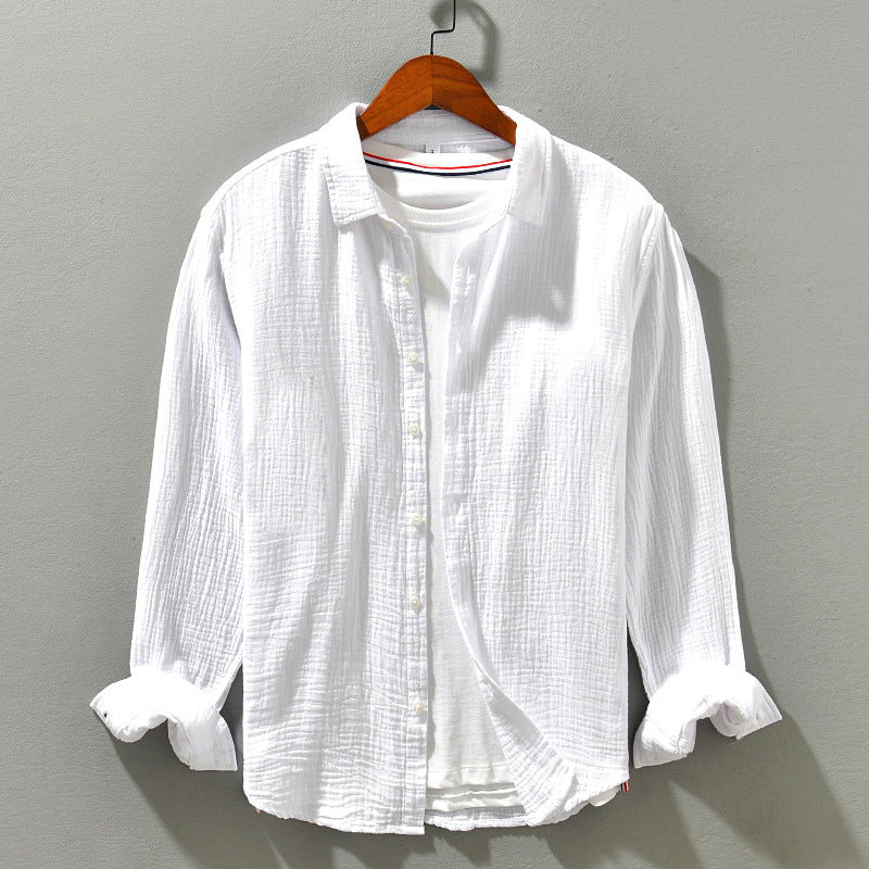 Levi - Men's Cotton Button-Down Long Sleeve Shirt 4