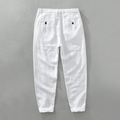 Lorenzo - Men's Wide-Leg Linen Drawstring Pants 2