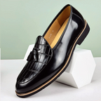 Lucas - Men's Leather Tassel Loafers 3