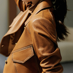 Lucille - Women's Faux Leather Biker Jacket 5