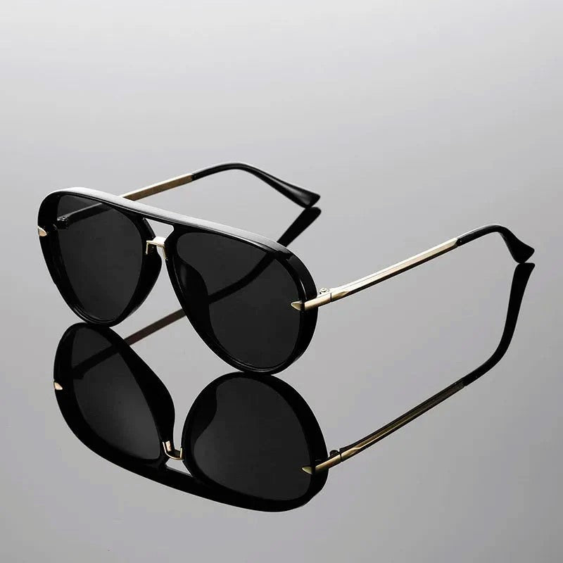 Malibu - Metal Frame Gradient Lens Aviator Sunglasses 4