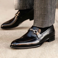 Marco - Men's Leather Almond-Toe Loafers 1