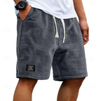 Martin - Men's Waffle-Knit Drawstring Shorts