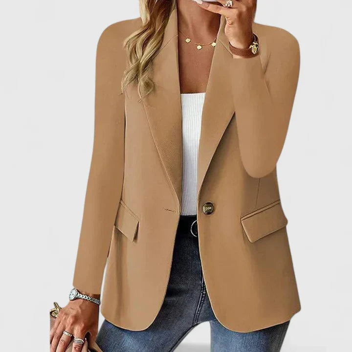 Morgan - Women's Single-Button Tailored Blazer