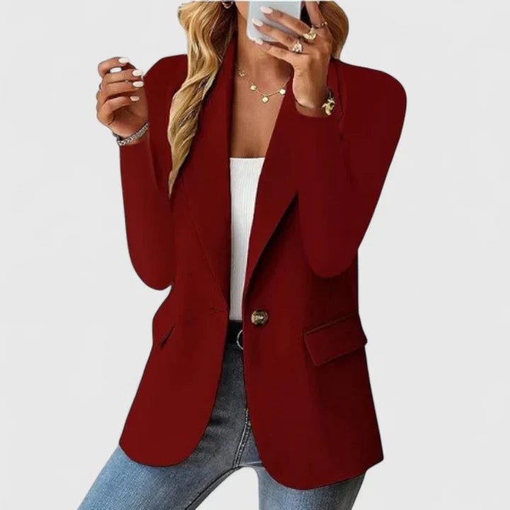 Morgan - Women's Single-Button Tailored Blazer
