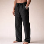 Orson - Men's Drawstring Linen Trousers