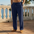 Raphael - Men's Drawstring Linen Pants