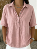 Ravenna - Women's Button-Front Collar Shirt