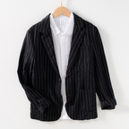 Robert - Men's Linen Single-Breasted Slim Fit Blazer 1